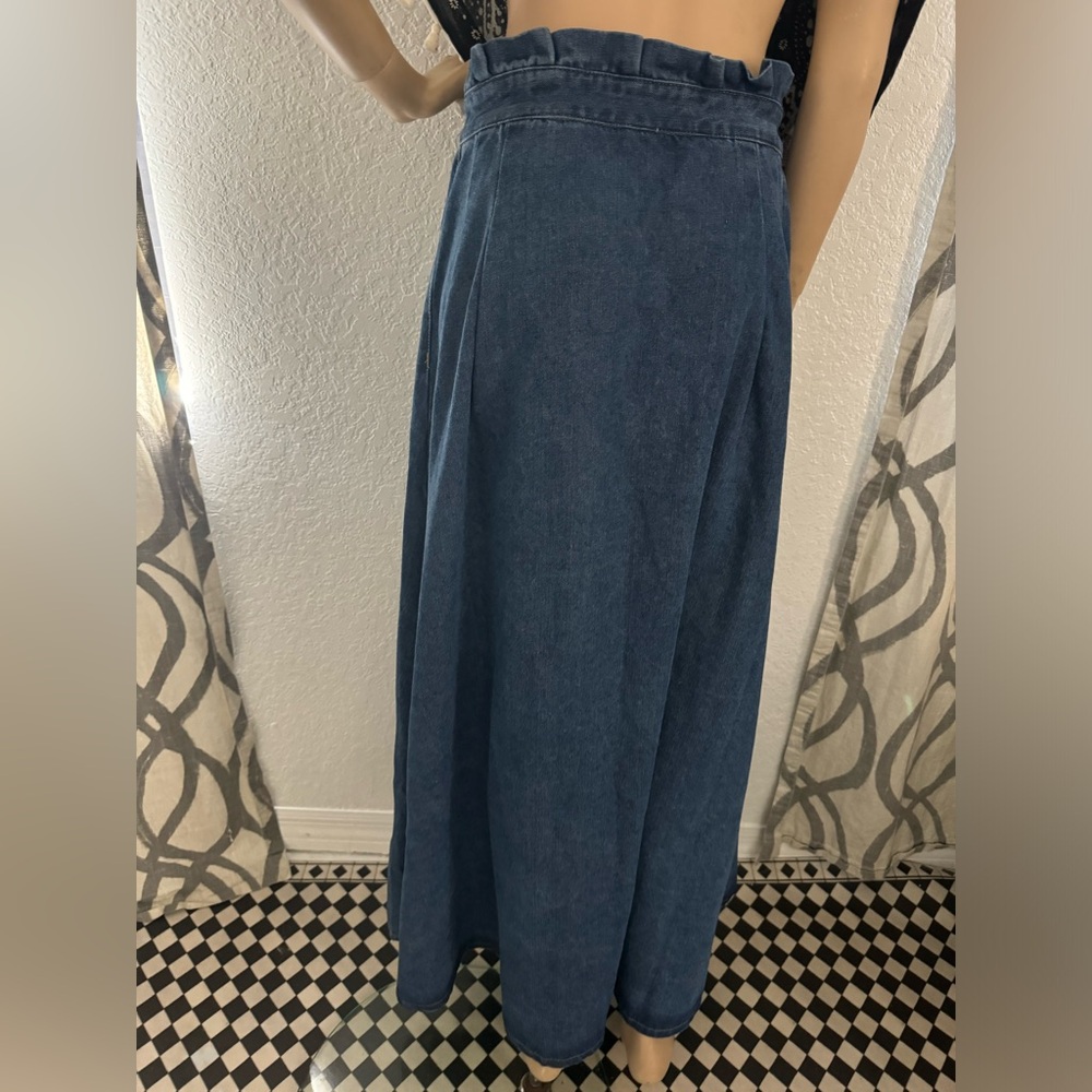 Jeans maxi skirt. forty centimeters long - Picture 3 of 7
